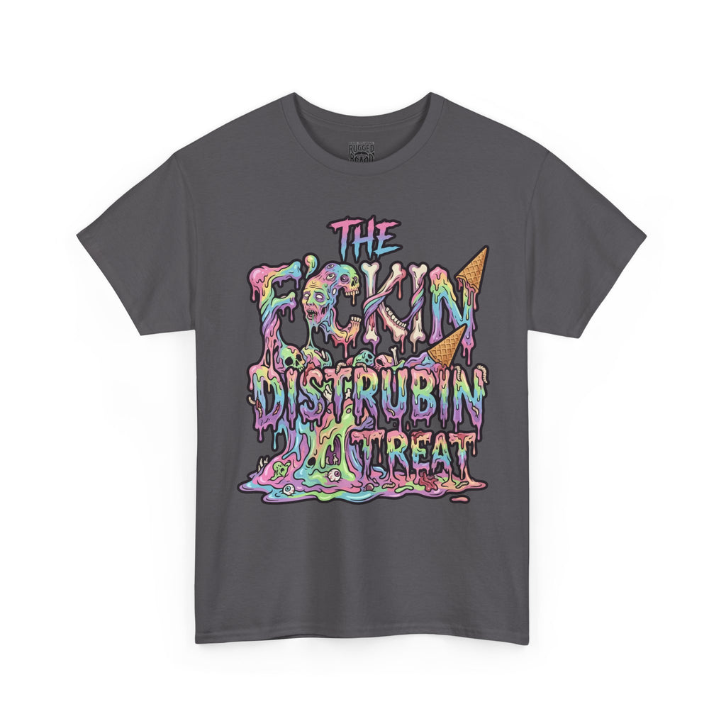 Skullcream-Ooh-Fudge Cream T-Shirt | Colorful Drip Graphic Tee