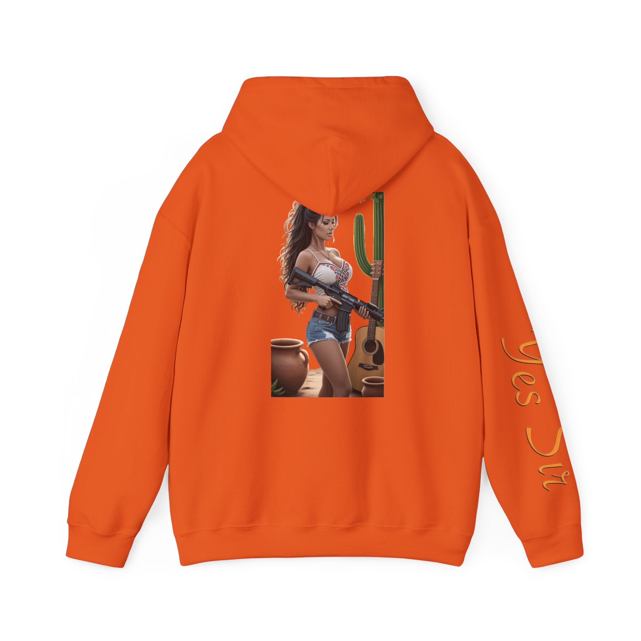 Nice Guitar- Yes Sir Hoodie | Parental Advisory  for the Bearded
