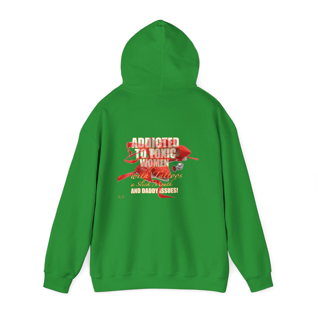 Addicted | Yes Sir Hoodie | Recovering Addict Graphic Hoodie