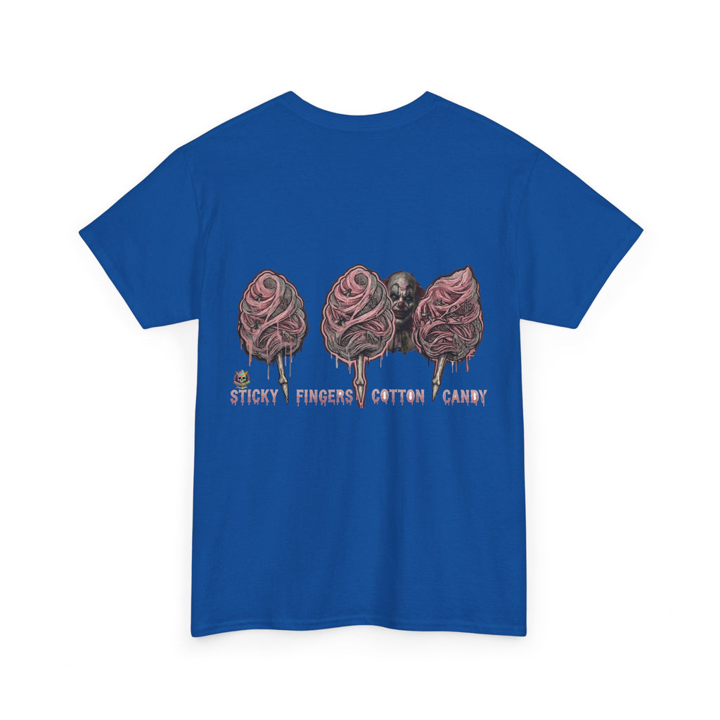 Cotton Candy Skullcream T Shirt — 'Sticky Fingers' Graphic T-Shirt