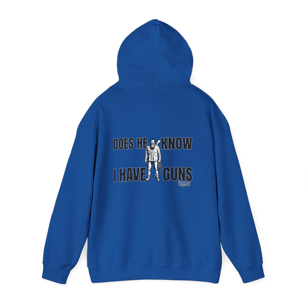Protective Dad Does He Know Hoodie | Here’s Your Warning