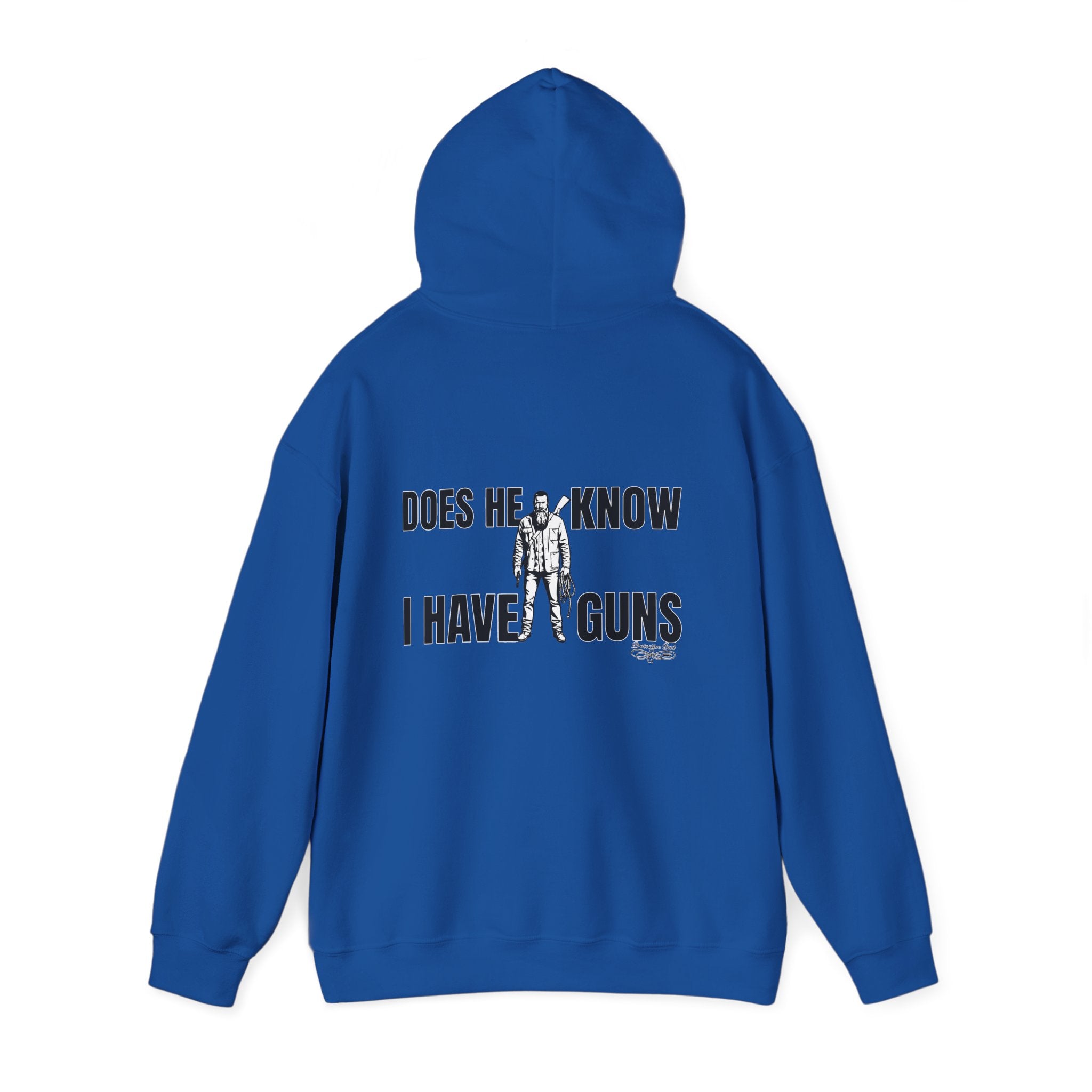 Protective Dad Does He Know Hoodie | Here’s Your Warning