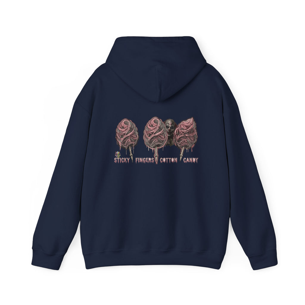 Cotton Candy Skullcream Hoodie — Sticky Fingers Band Graphic Pullover