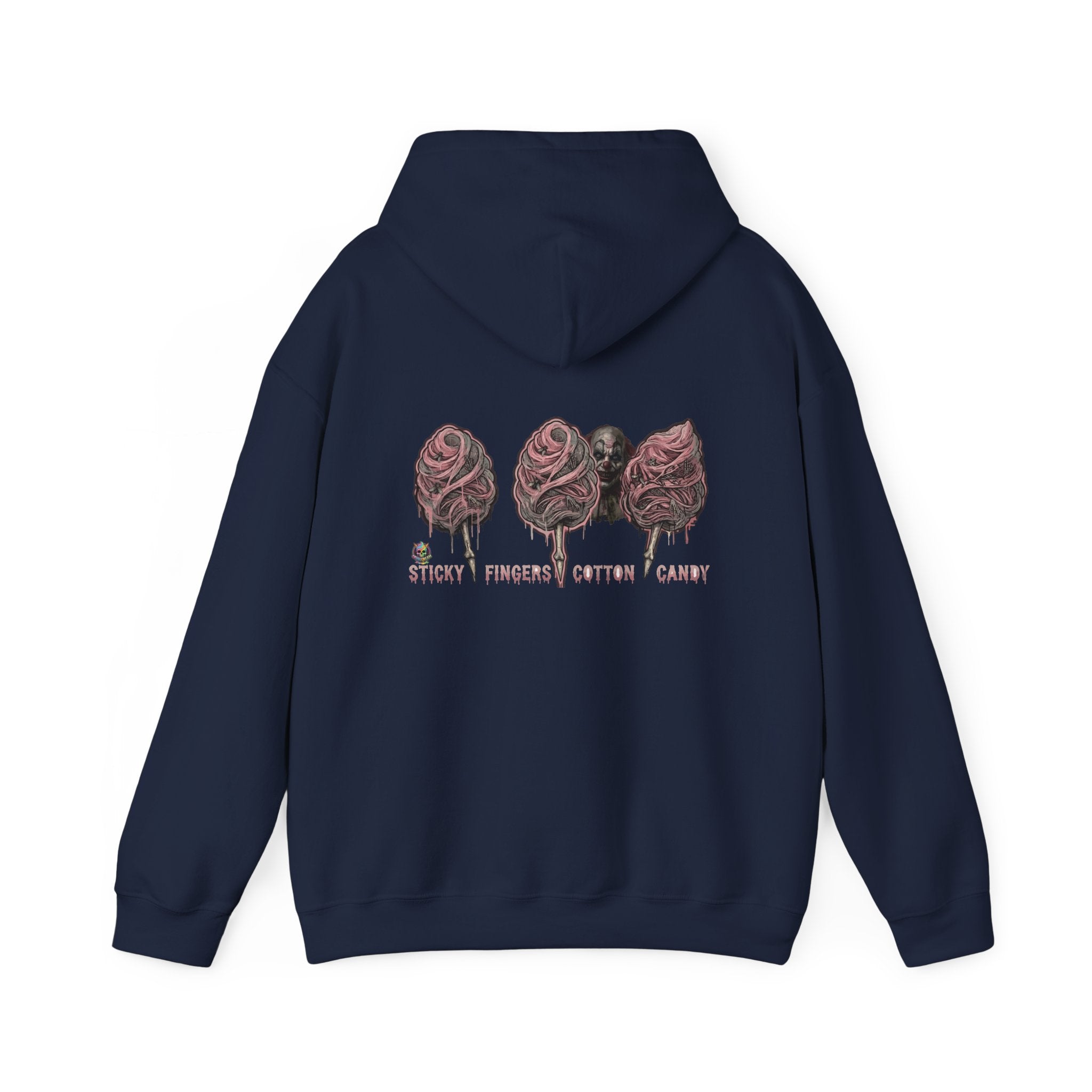 Cotton Candy Skullcream Hoodie — Sticky Fingers Band Graphic Pullover