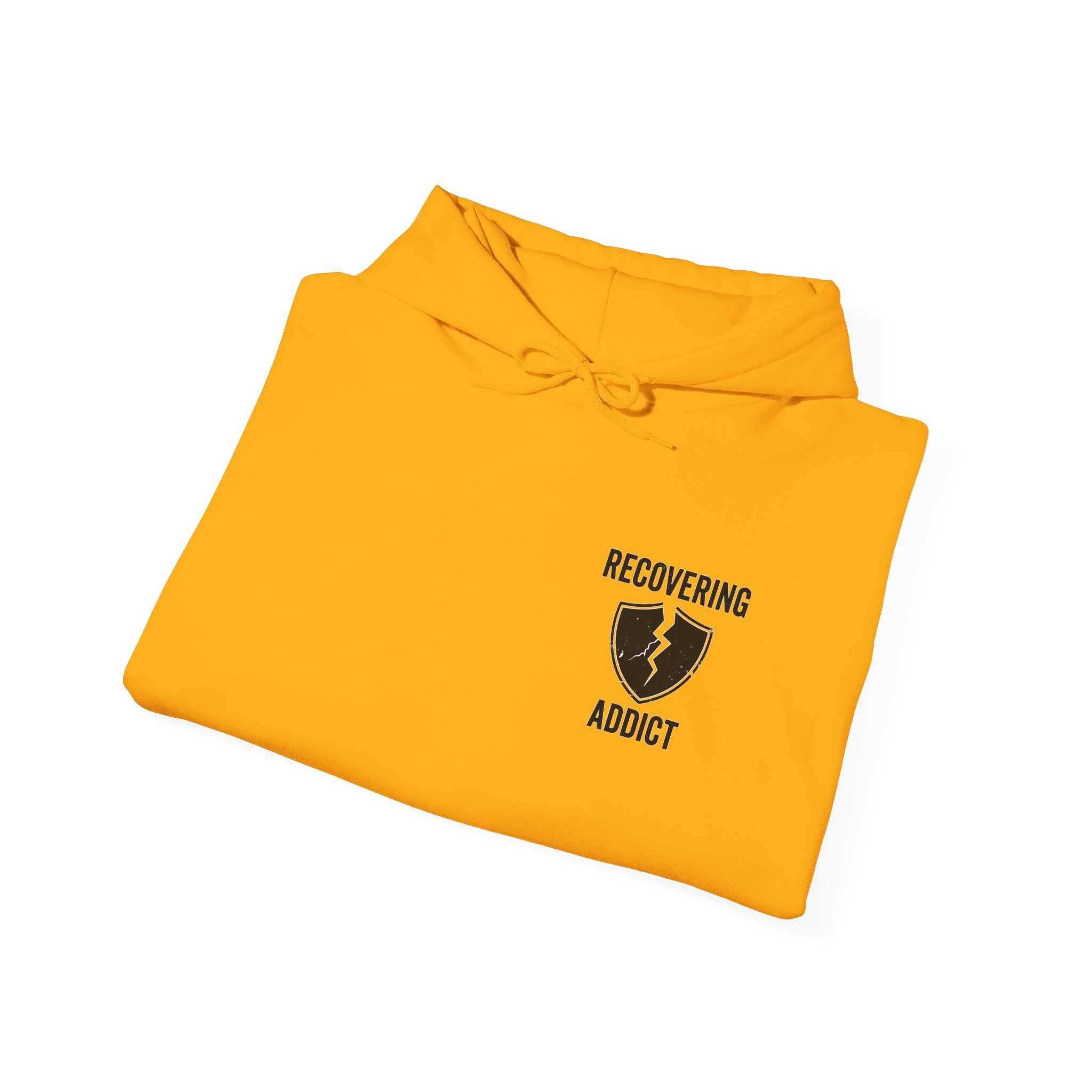 Addicted | Yes Sir Hoodie | Recovering Addict Graphic Hoodie