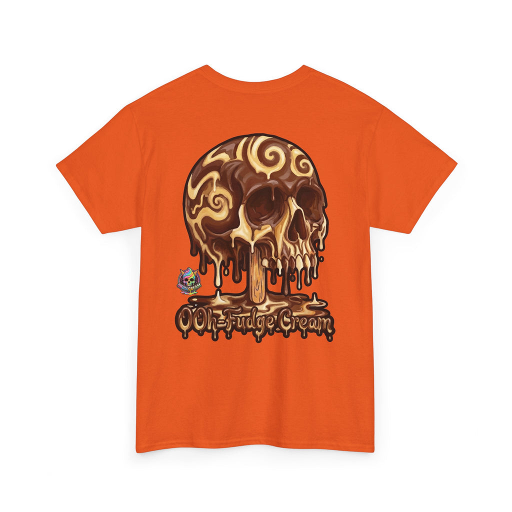 Skullcream-Ooh-Fudge Cream T-Shirt | Colorful Drip Graphic Tee