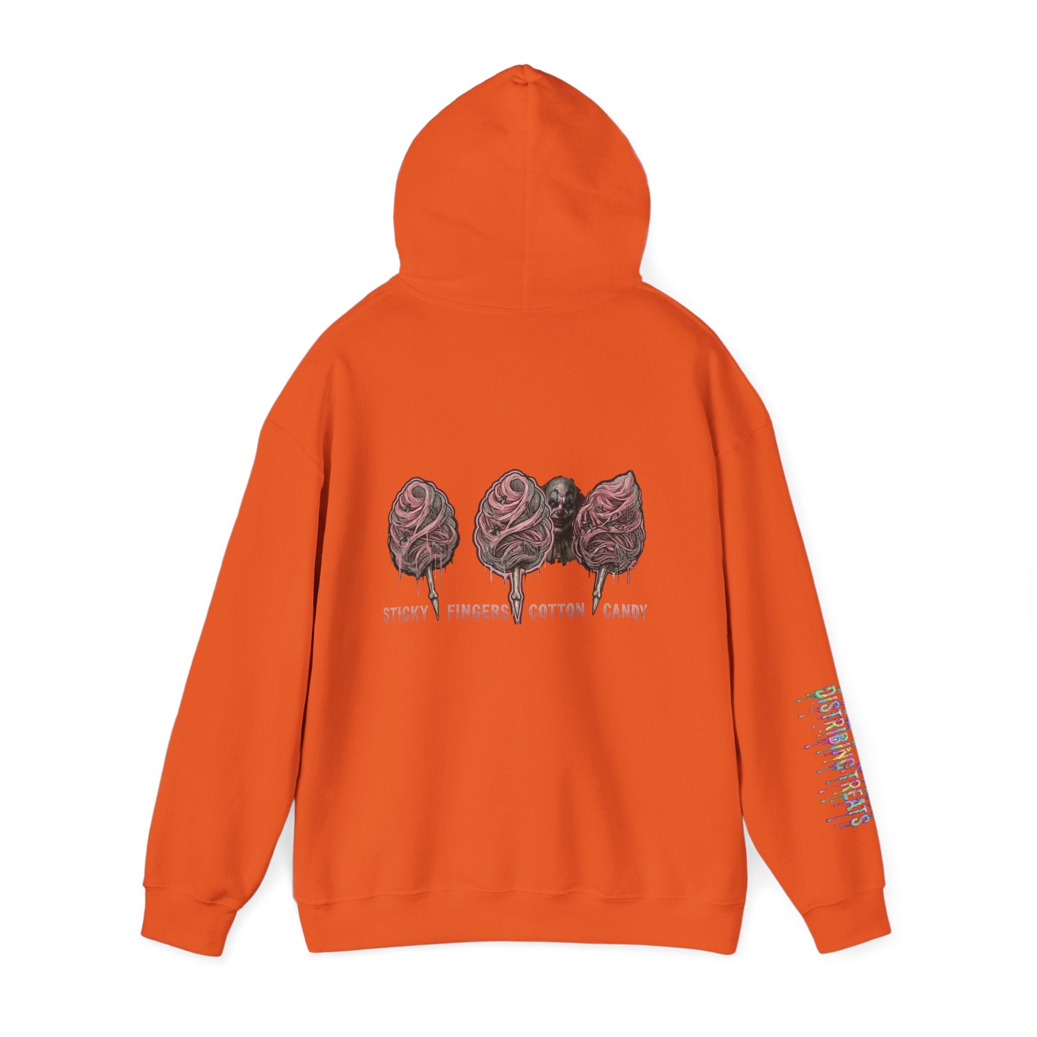 Cotton Candy Skullcream Hoodie — Sticky Fingers Band Graphic Pullover
