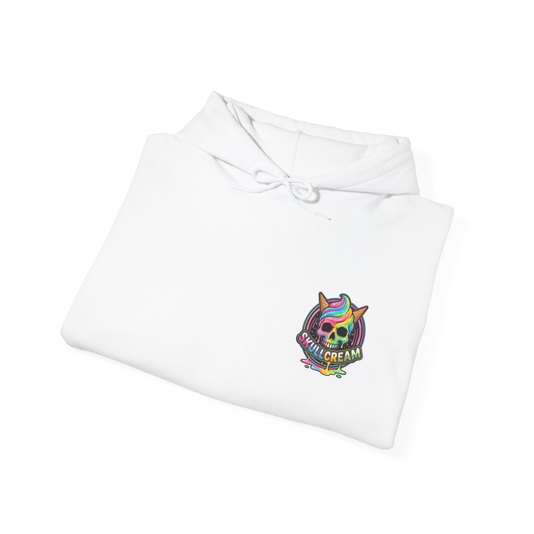 Skullcream-Don’t Push-Pops Hoodie | Dripping Skull Graphic
