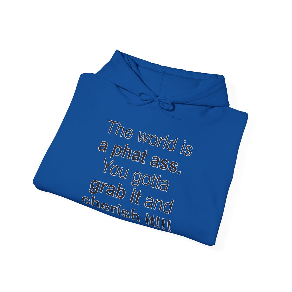 The World | Yes Sir Hoodie | Cherish It Graphic Hoodie