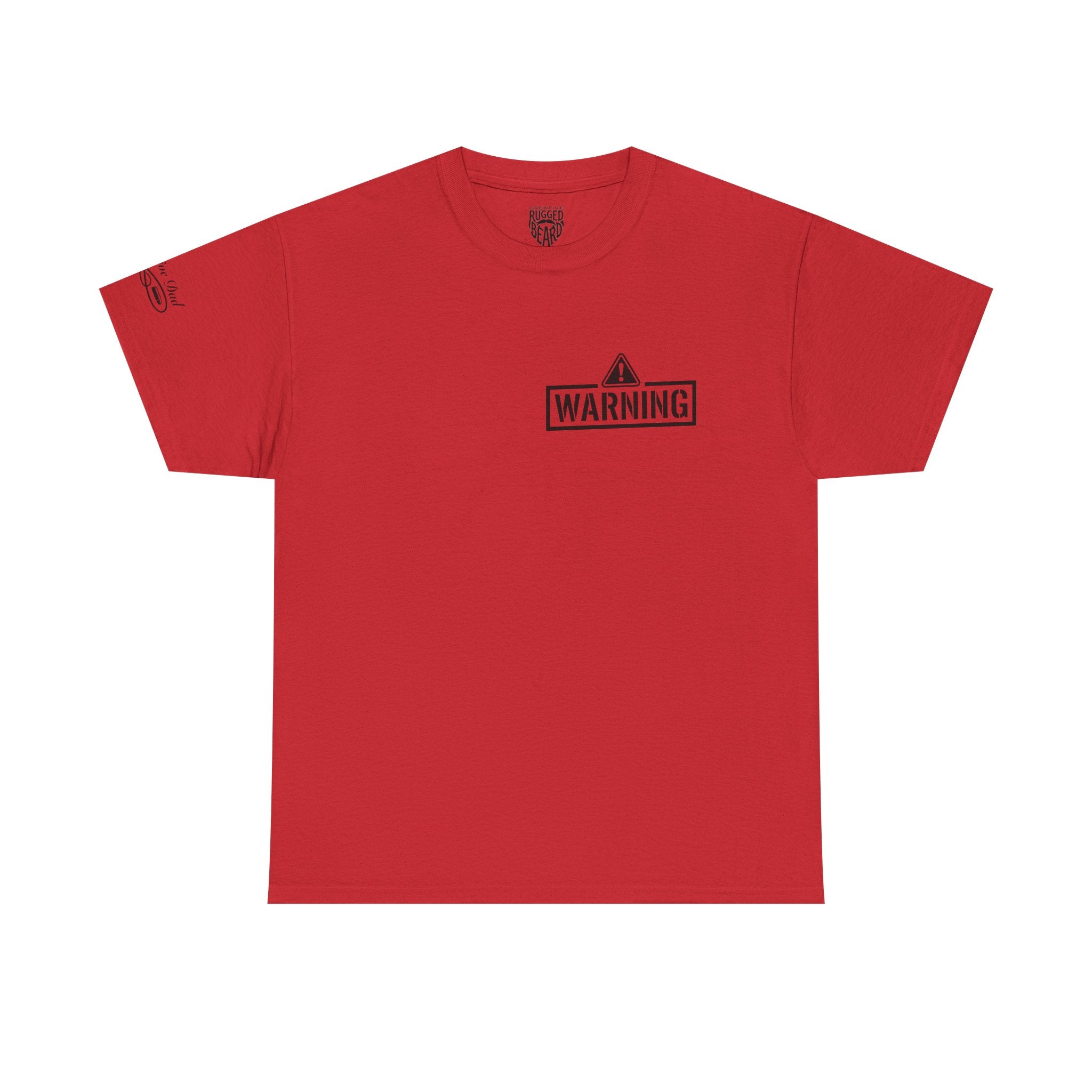 Protective Dad Rifles T-Shirt | Here’s Your Warning