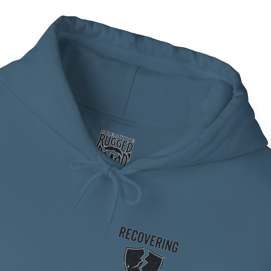 Addicted | Yes Sir Hoodie | Recovering Addict Graphic Hoodie