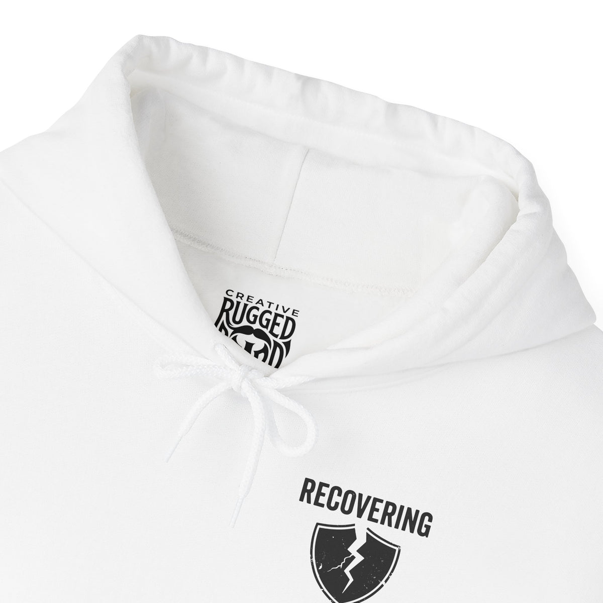 Addicted | Yes Sir Hoodie | Recovering Addict Graphic Hoodie