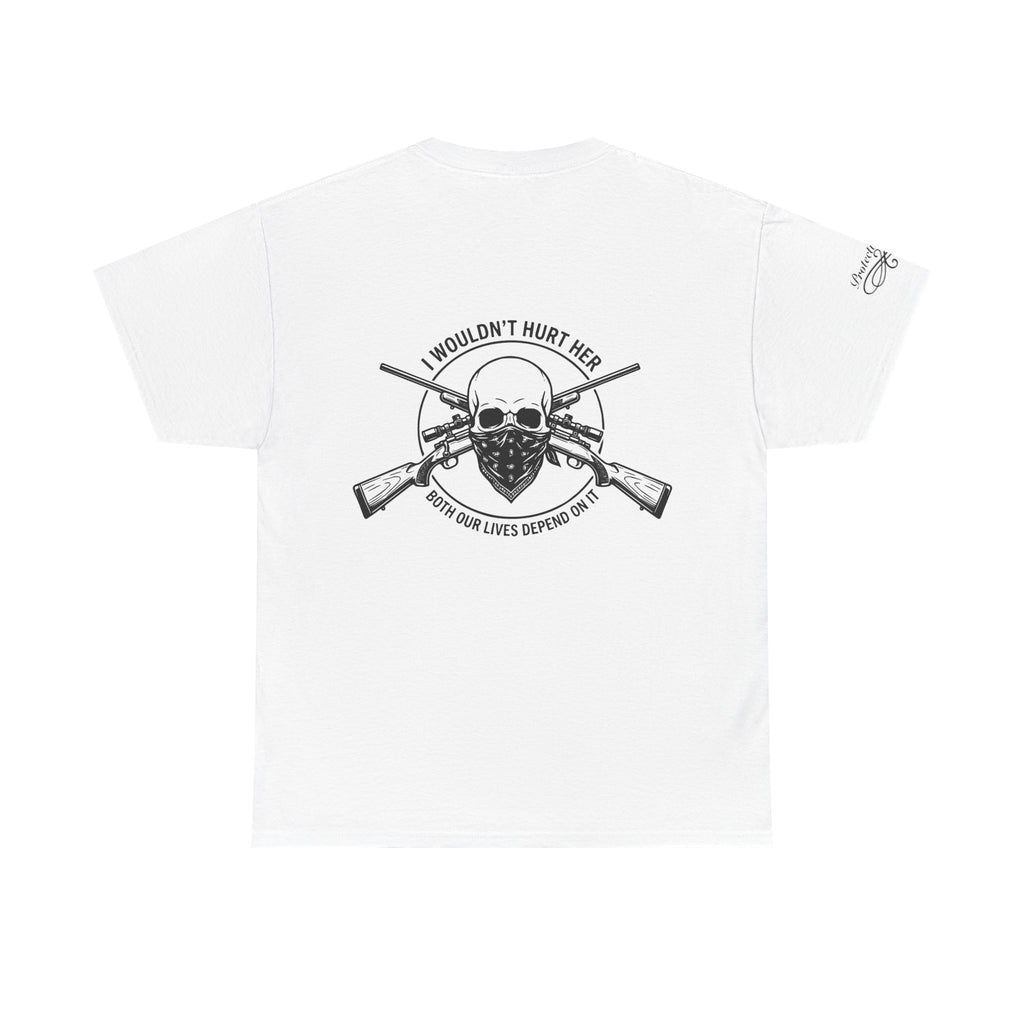 Protective Dad Rifles T-Shirt | Here’s Your Warning