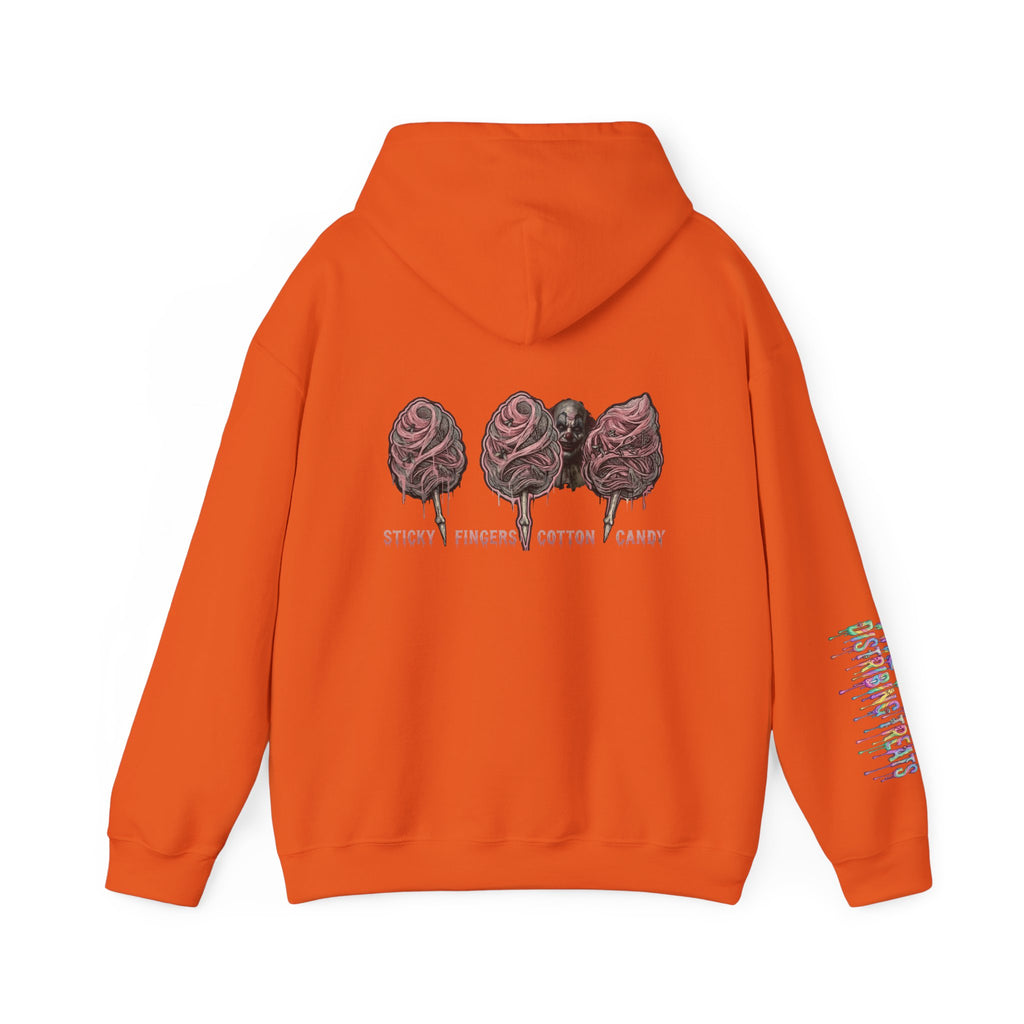 Cotton Candy Skullcream Hoodie — Sticky Fingers Band Graphic Pullover