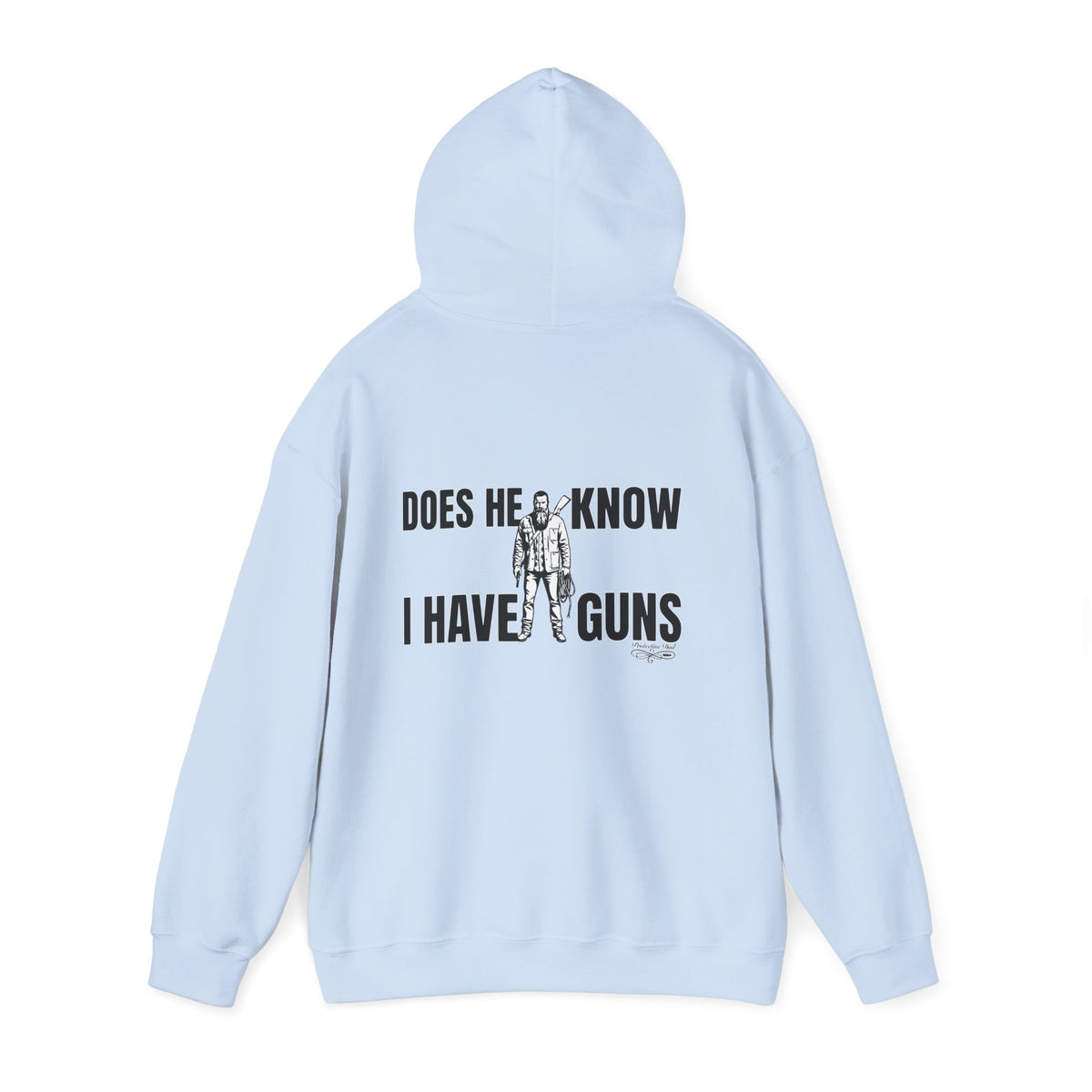 Protective Dad Does He Know Hoodie | Here’s Your Warning
