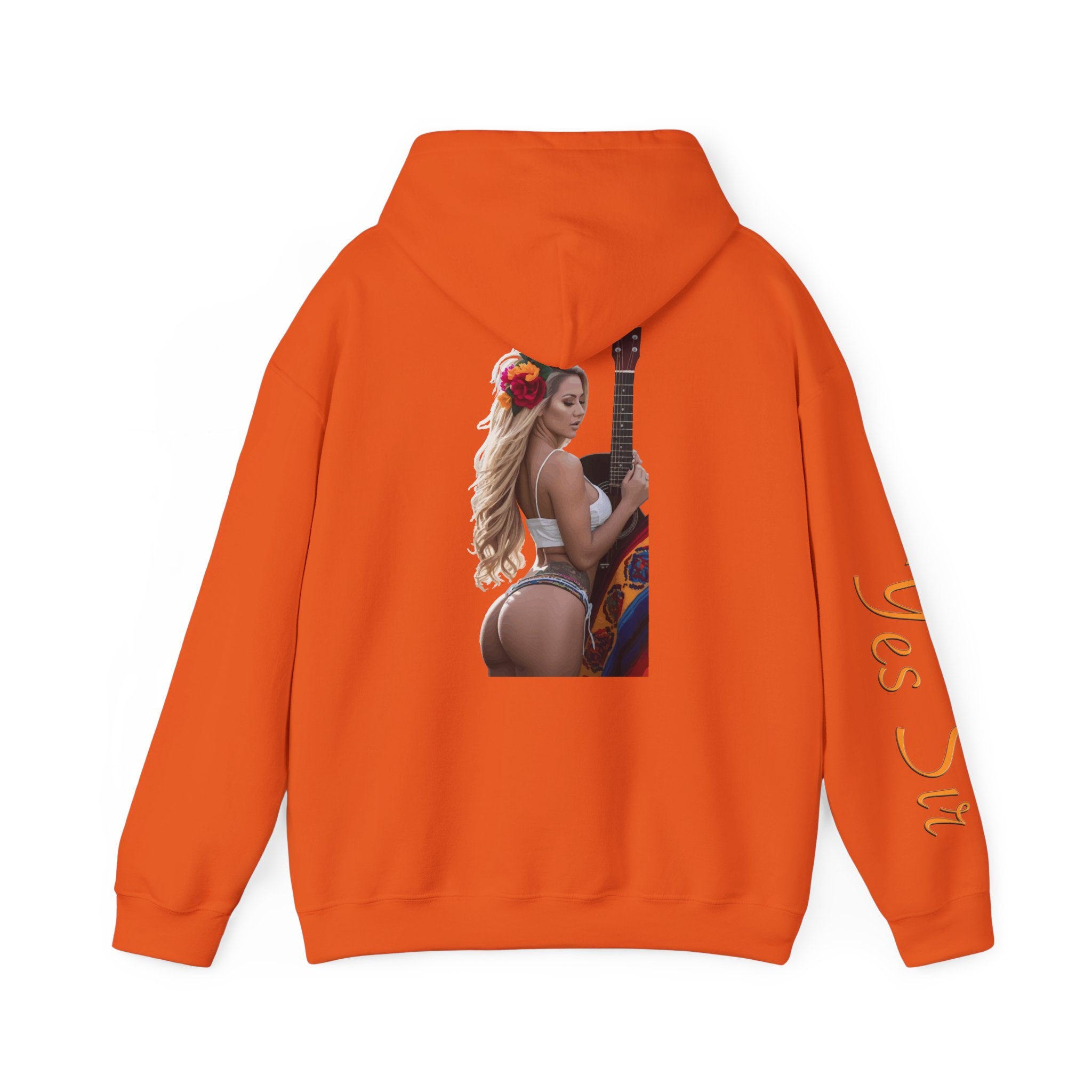 Pretty Flowers Yes Sir Hoodie | Parental Advisory  for the Bearded