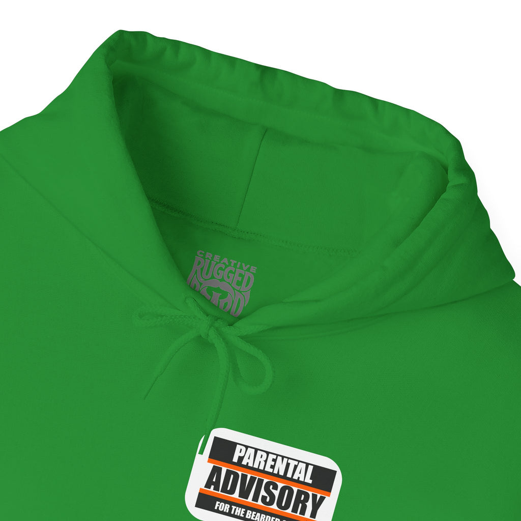 Oopies! Yes Sir Hoodie | Parental Advisory  for the Bearded
