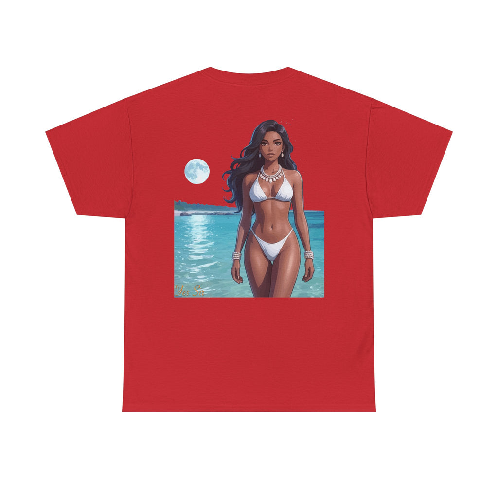 Under the Moon Light Yes Sir T-Shirt | Parental Advisory  for the Bearded