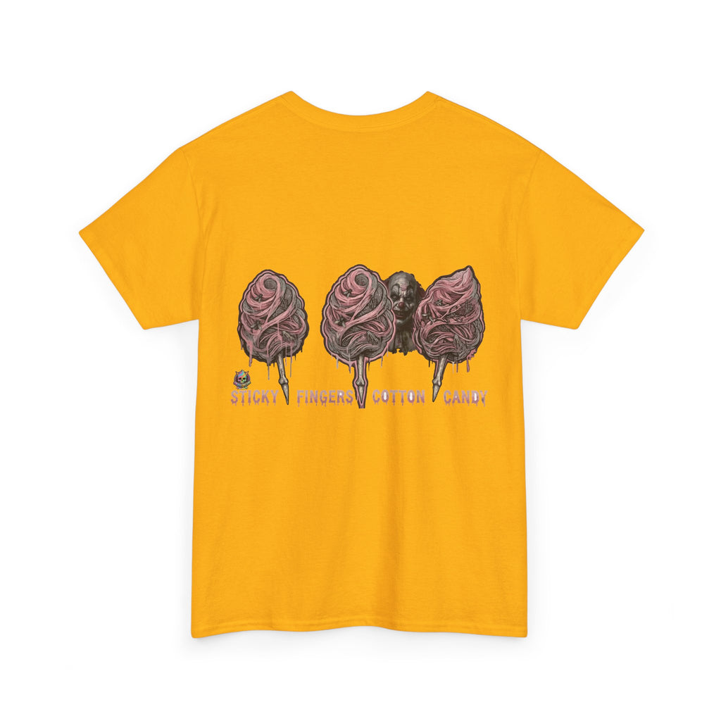 Cotton Candy Skullcream T Shirt — 'Sticky Fingers' Graphic T-Shirt