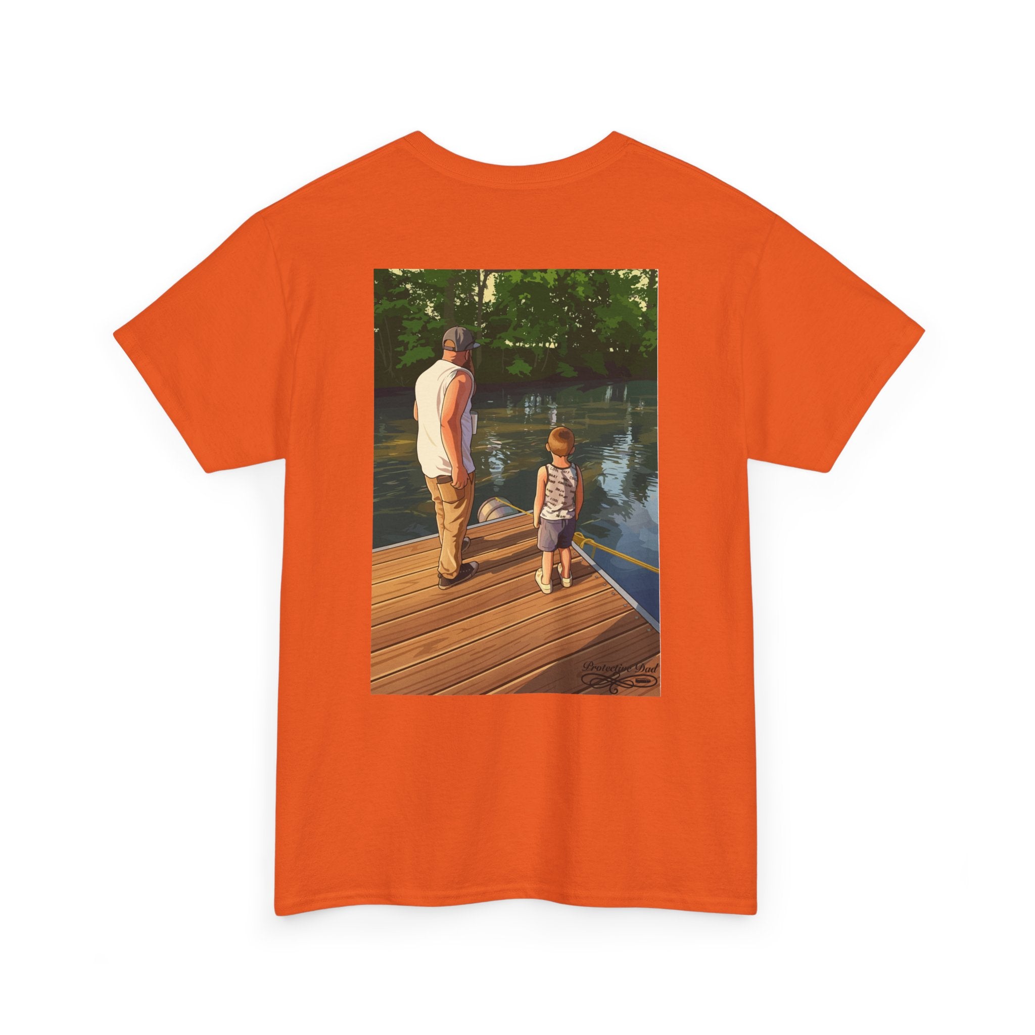 Protective Dad Father-n-Son Love T-Shirt | He’s Protected Too
