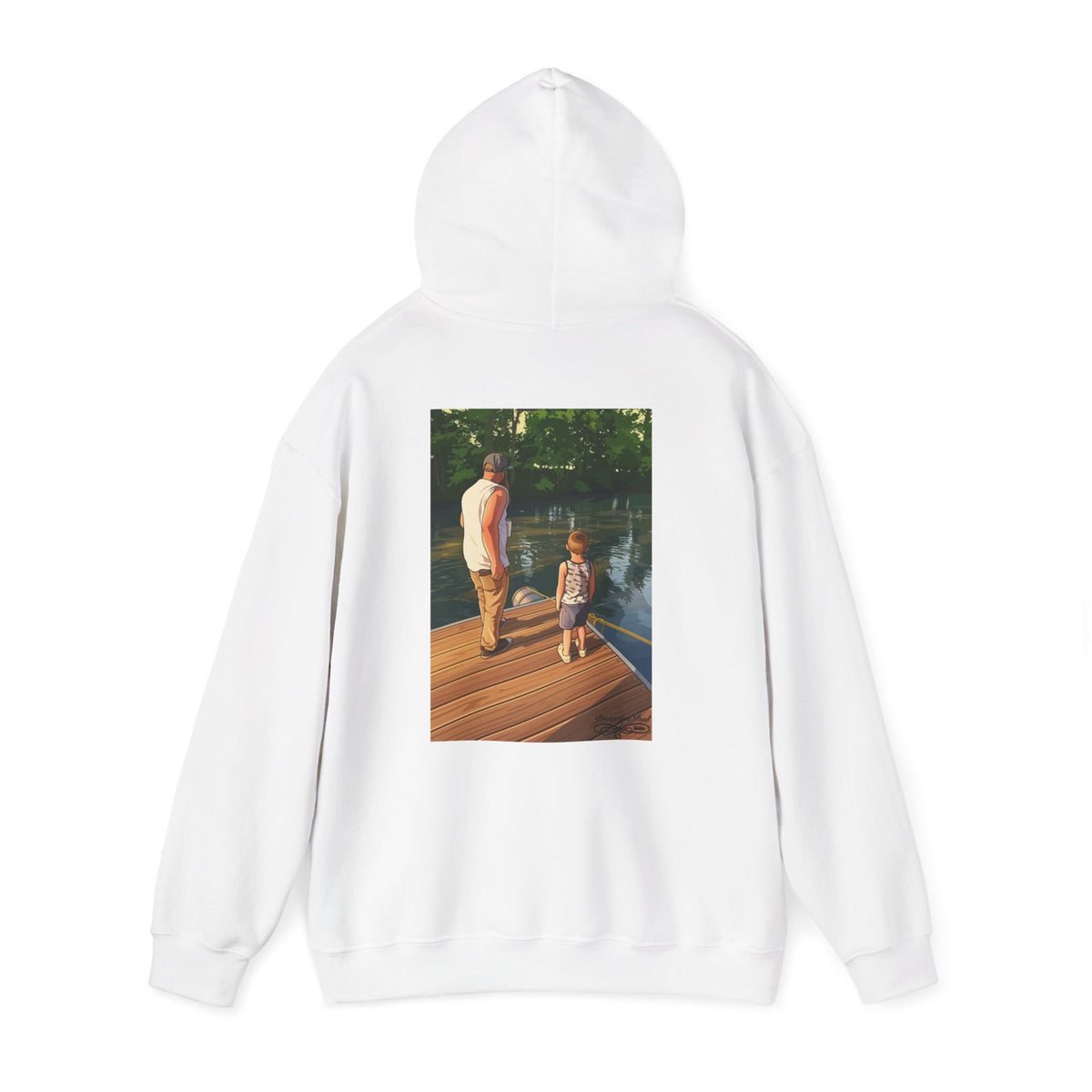 Protective Dad Father-n-Son Love Hoodie | He’s Protected Too