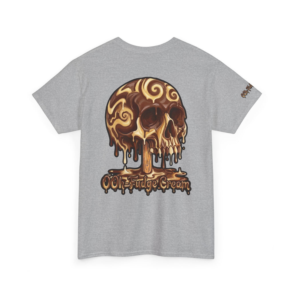 Skullcream-Ooh-Fudge Cream T-Shirt | Colorful Drip Graphic Tee