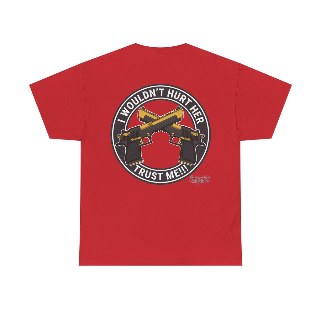 Protective Dad Pistols T-Shirt | Here’s Your Warning