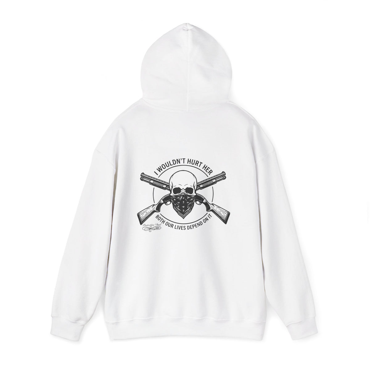 Protective Dad Shotguns - Hoodie | Here’s Your Warning