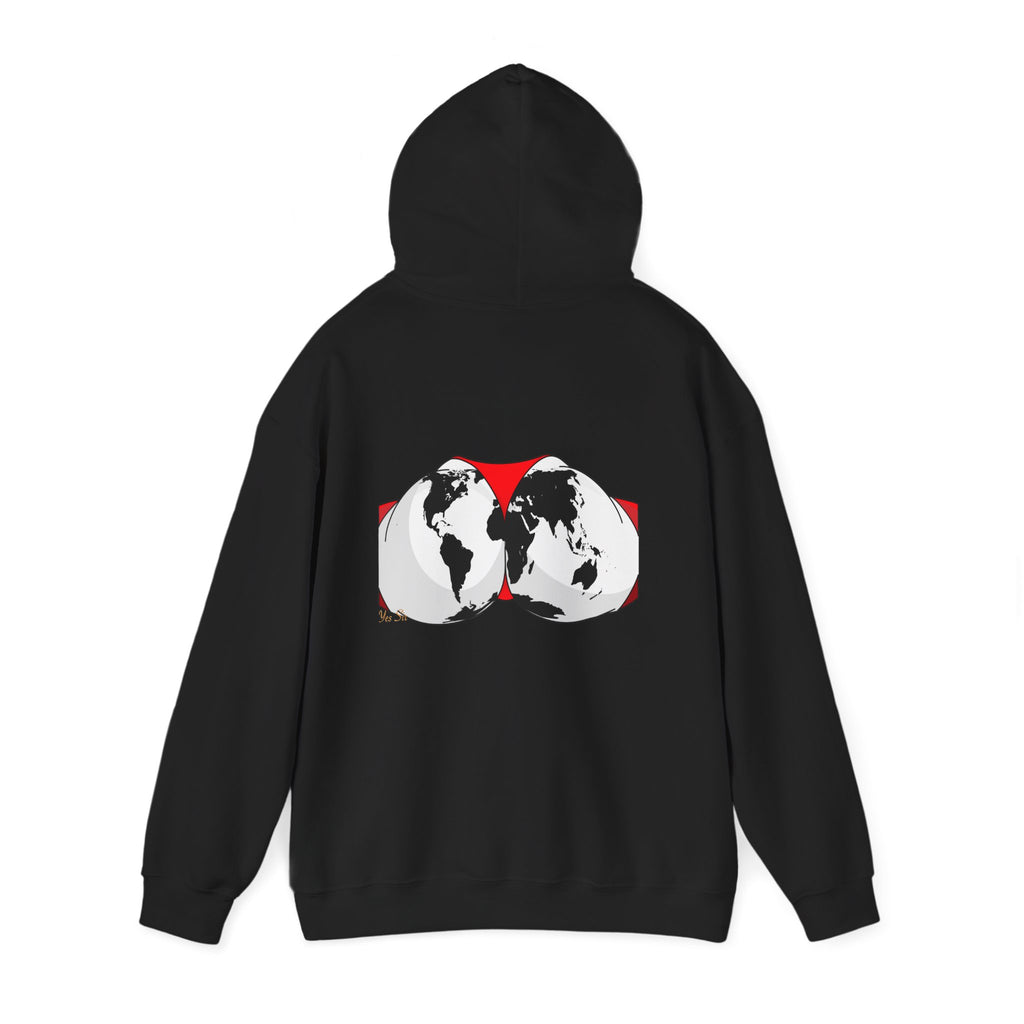 The World | Yes Sir Hoodie | Cherish It Graphic Hoodie