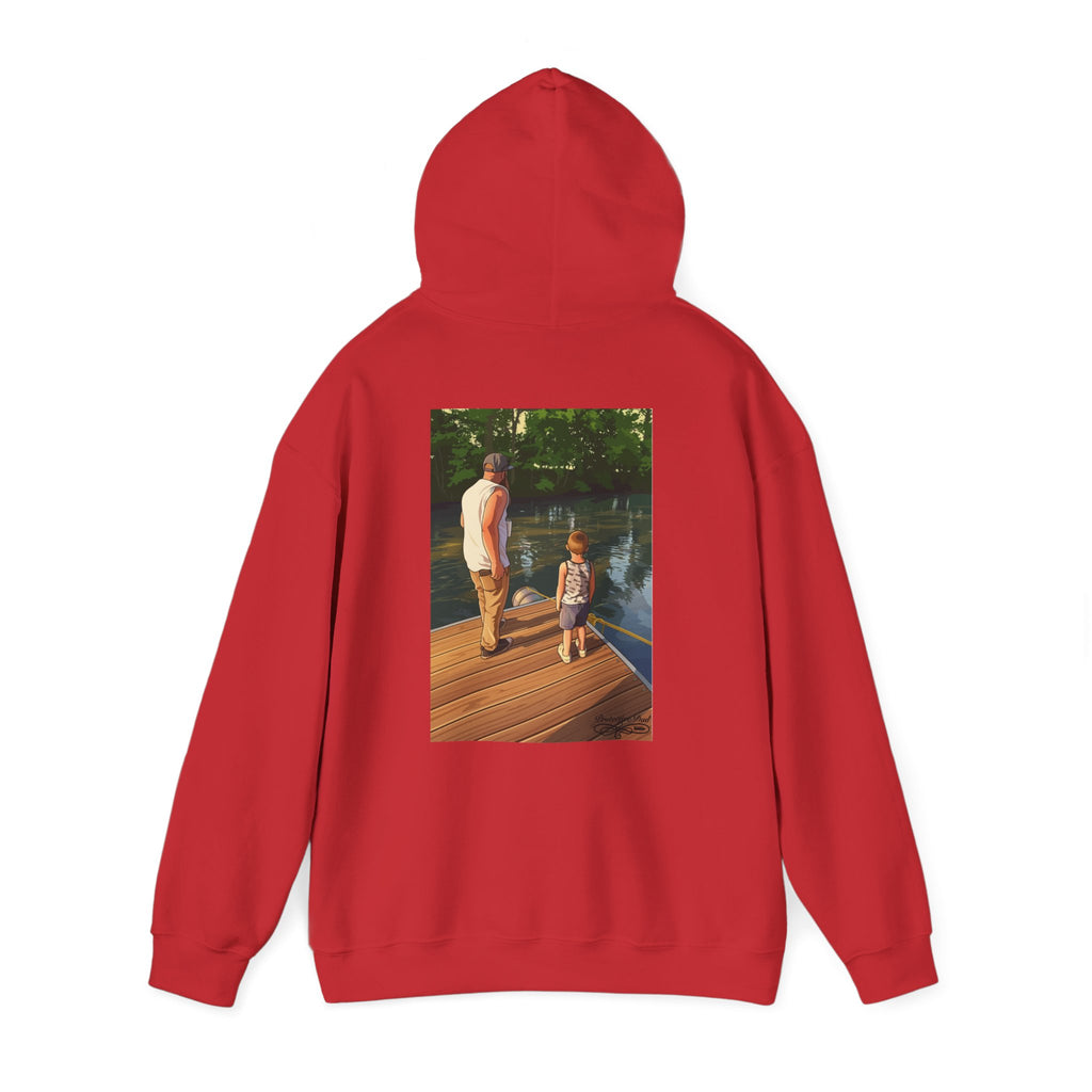 Protective Dad Father-n-Son Love Hoodie | He’s Protected Too