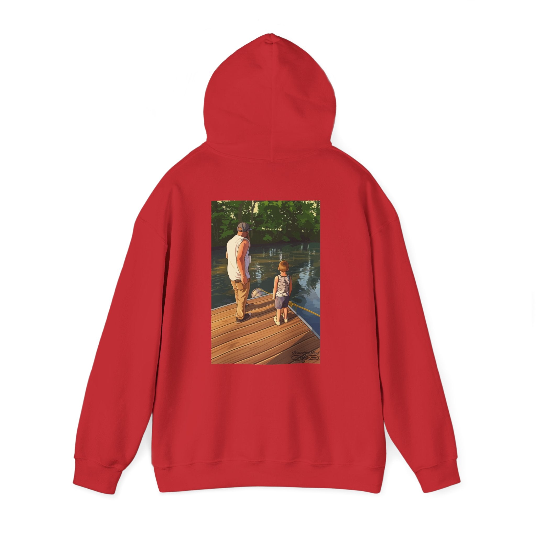 Protective Dad Father-n-Son Love Hoodie | He’s Protected Too