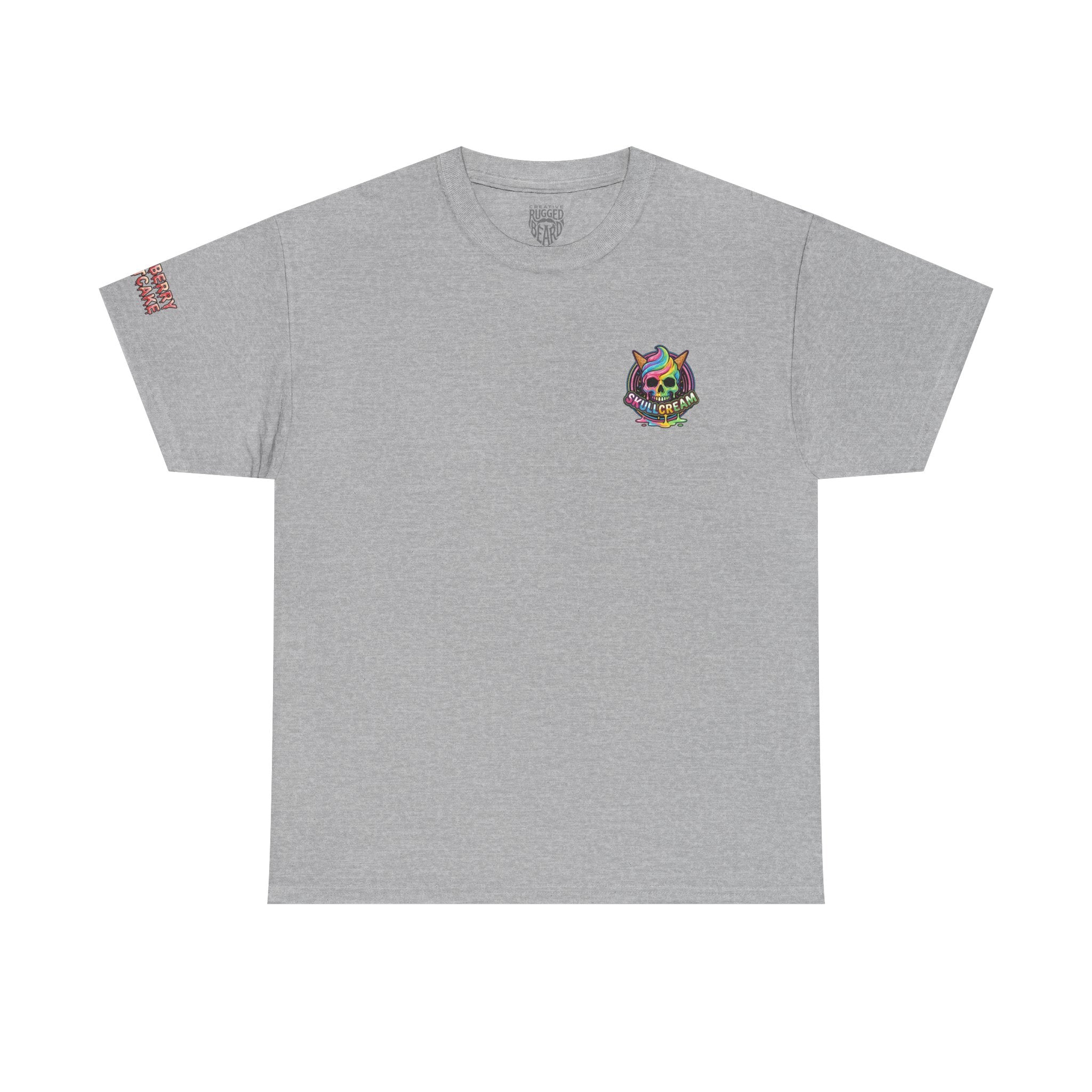 Skullcream-Skullberry Shortcake T-Shirt | Colorful Drip Graphic Tee