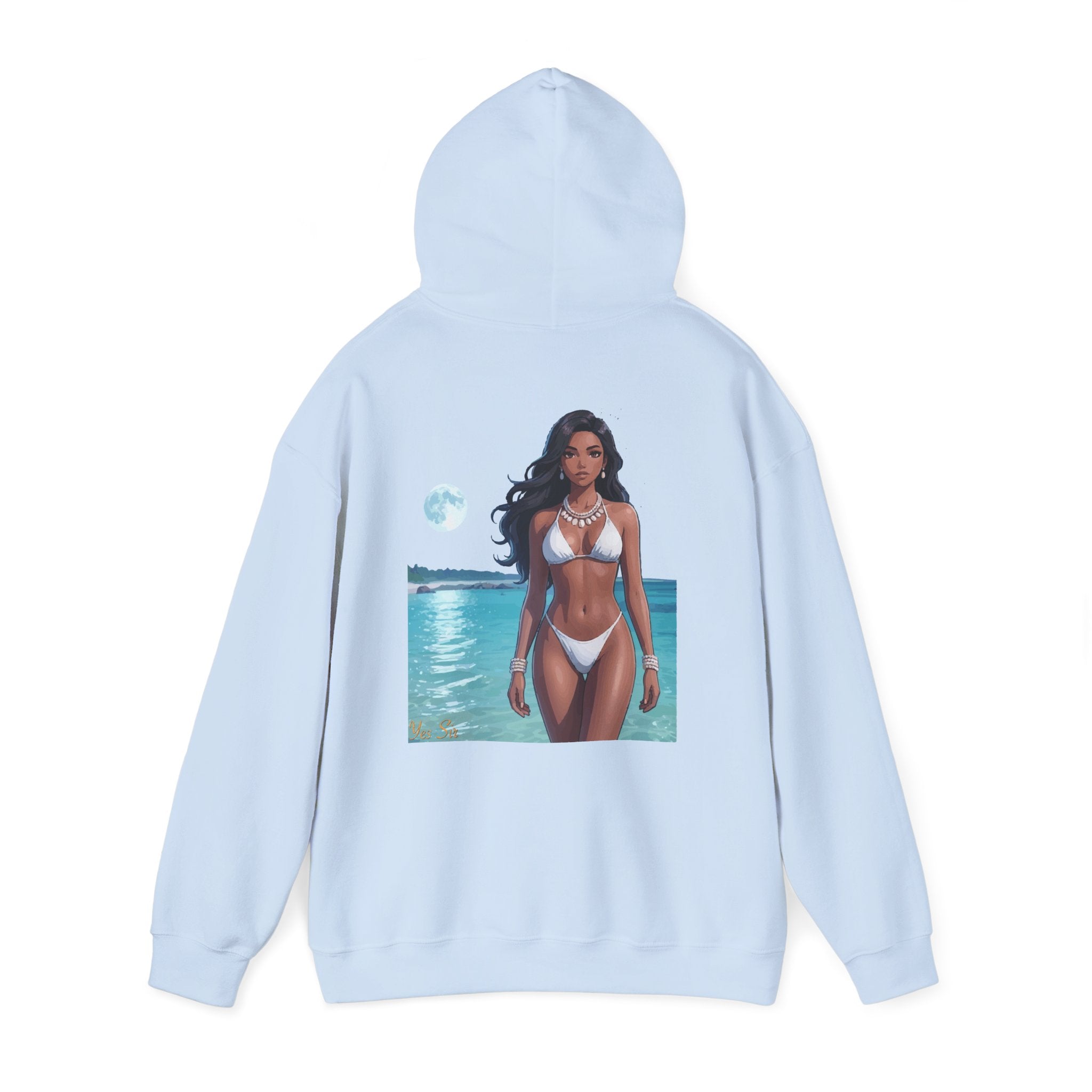 Under the Moon Light Yes Sir Hoodie | Parental Advisory  for the Bearded