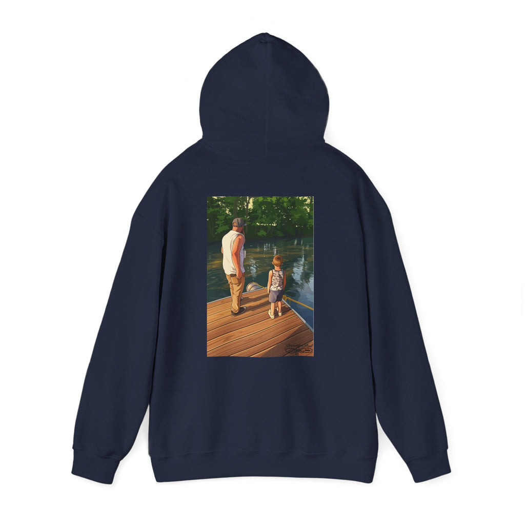 Protective Dad Father-n-Son Love Hoodie | He’s Protected Too