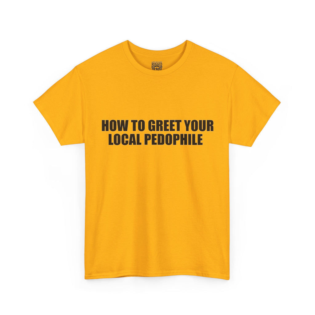 Protective Dad Greetings T-Shirt | Here’s Your Warning