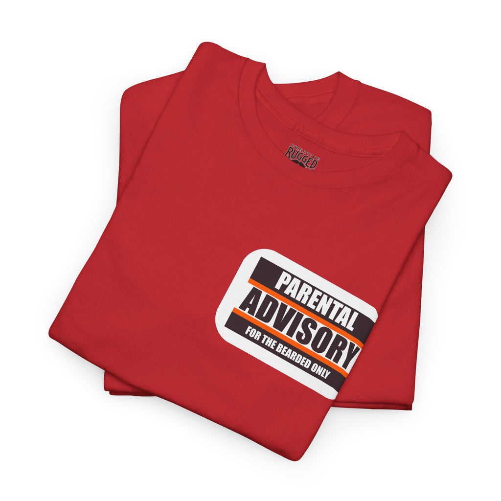 Under the Moon Light Yes Sir T-Shirt | Parental Advisory  for the Bearded