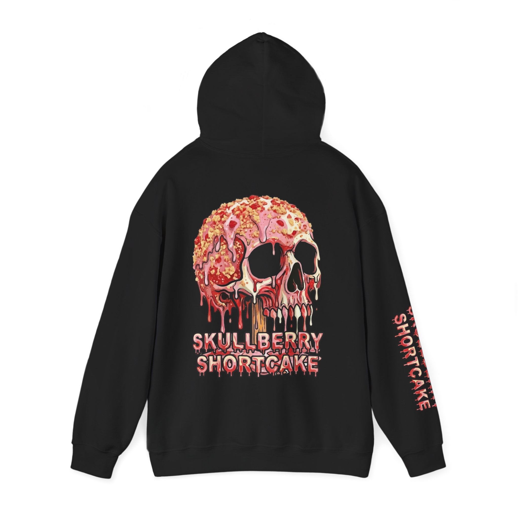 Skullcream-Skullberry Shortcake Hoodie | Dripping Skull Graphic