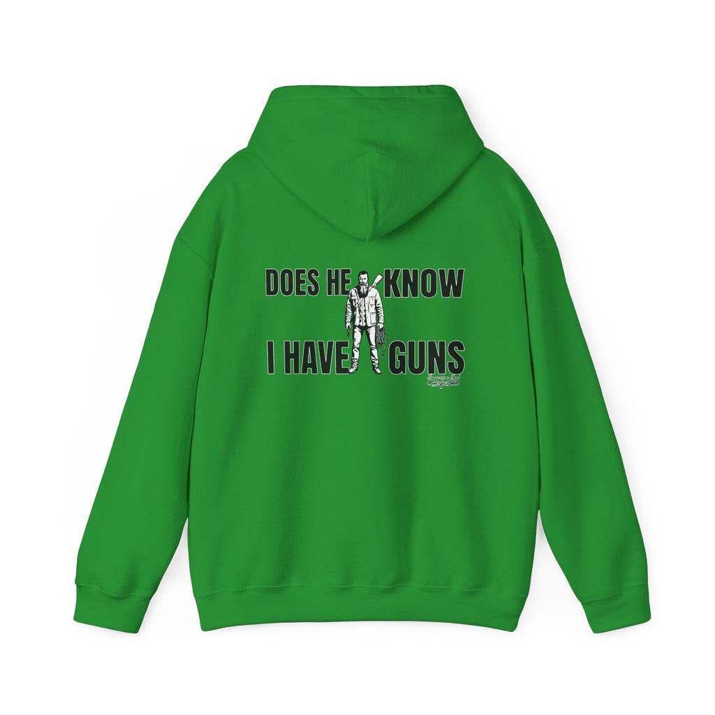 Protective Dad Does He Know Hoodie | Here’s Your Warning