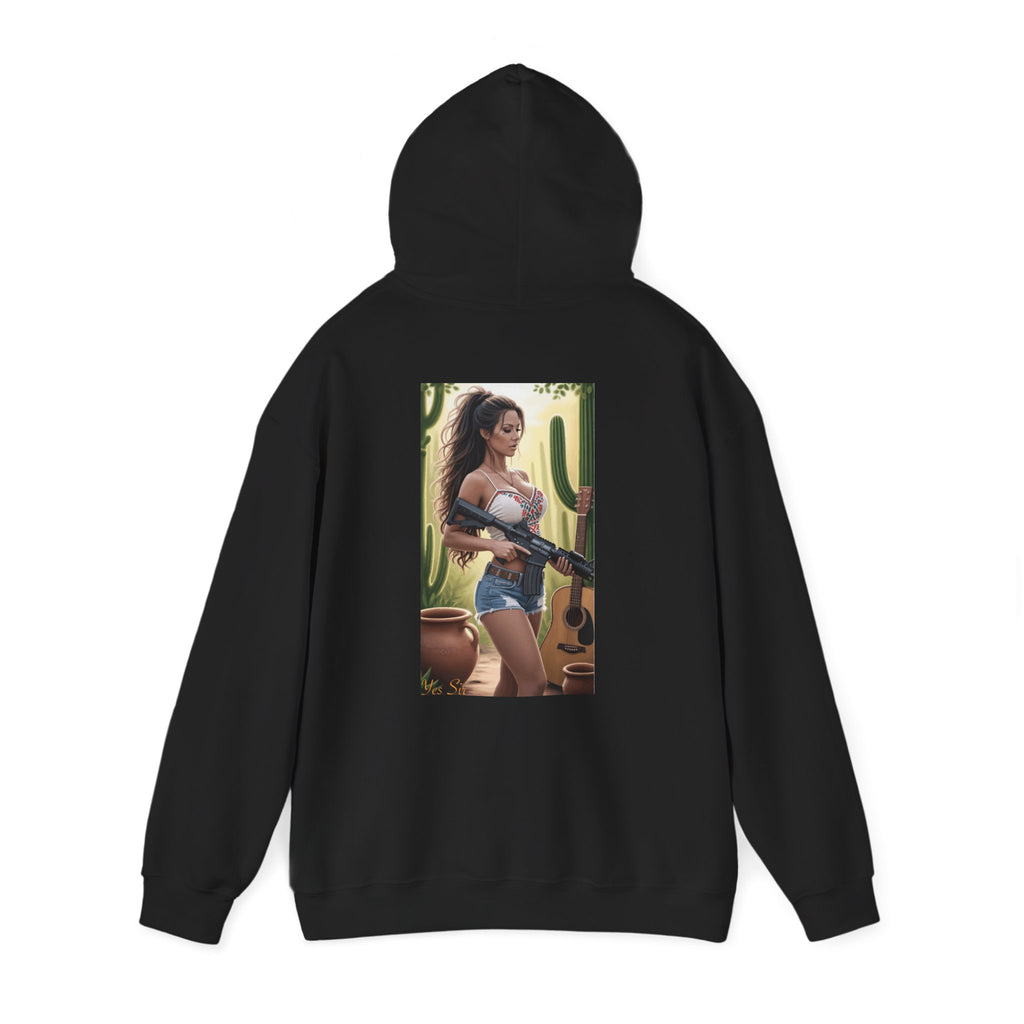 Nice Guitar- Yes Sir Hoodie | Parental Advisory  for the Bearded