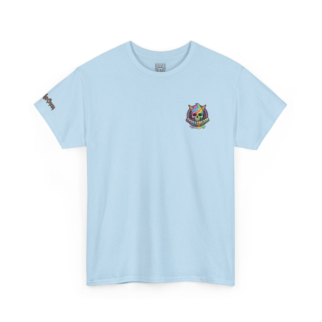 Skullcream-Ooh-Fudge Cream T-Shirt | Colorful Drip Graphic Tee