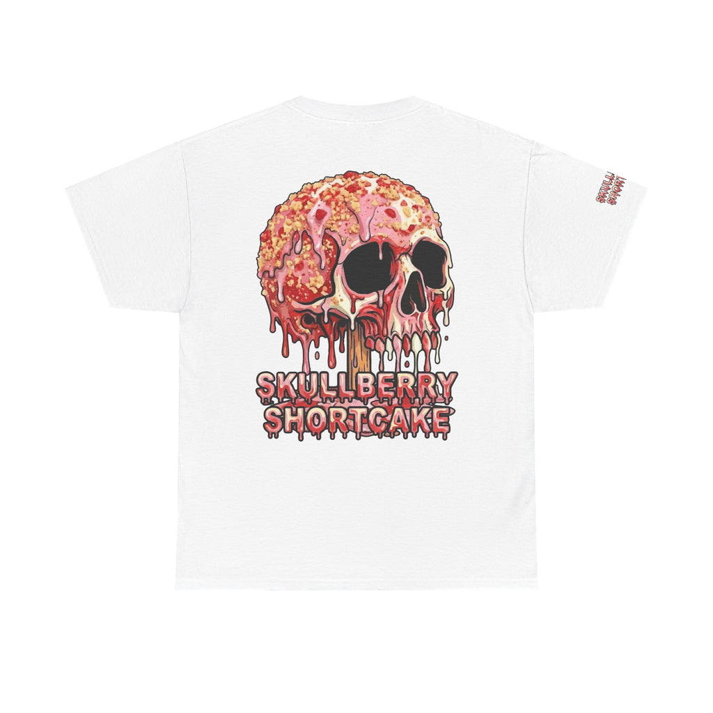 Skullcream-Skullberry Shortcake T-Shirt | Colorful Drip Graphic Tee
