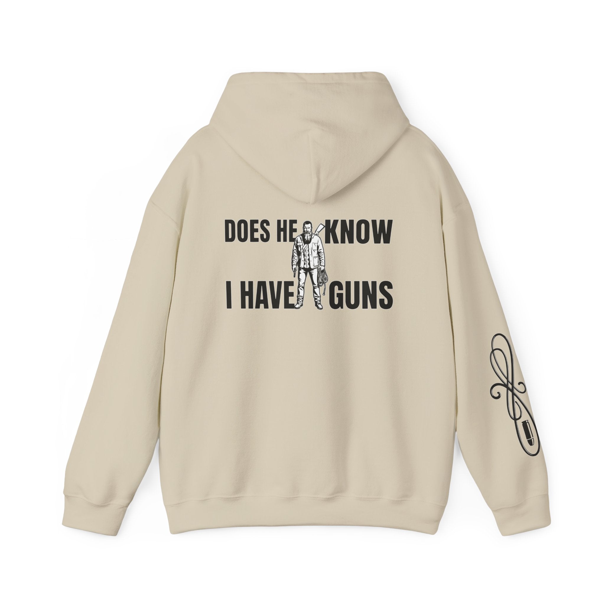 Protective Dad Does He Know Hoodie | Here’s Your Warning