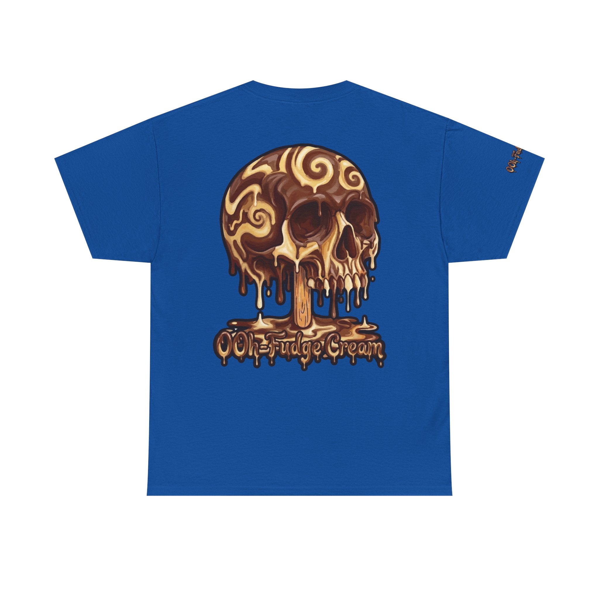 Skullcream-Ooh-Fudge Cream T-Shirt | Colorful Drip Graphic Tee