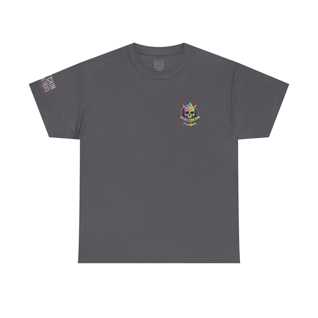 Cotton Candy Skullcream T Shirt — 'Sticky Fingers' Graphic T-Shirt