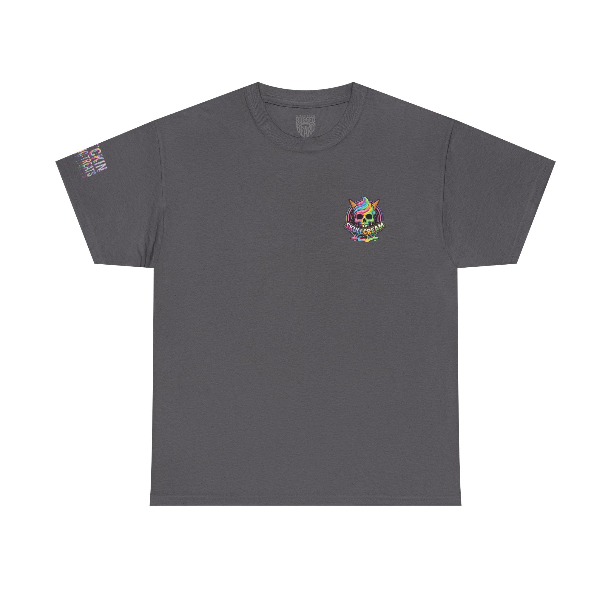 Cotton Candy Skullcream T Shirt — 'Sticky Fingers' Graphic T-Shirt