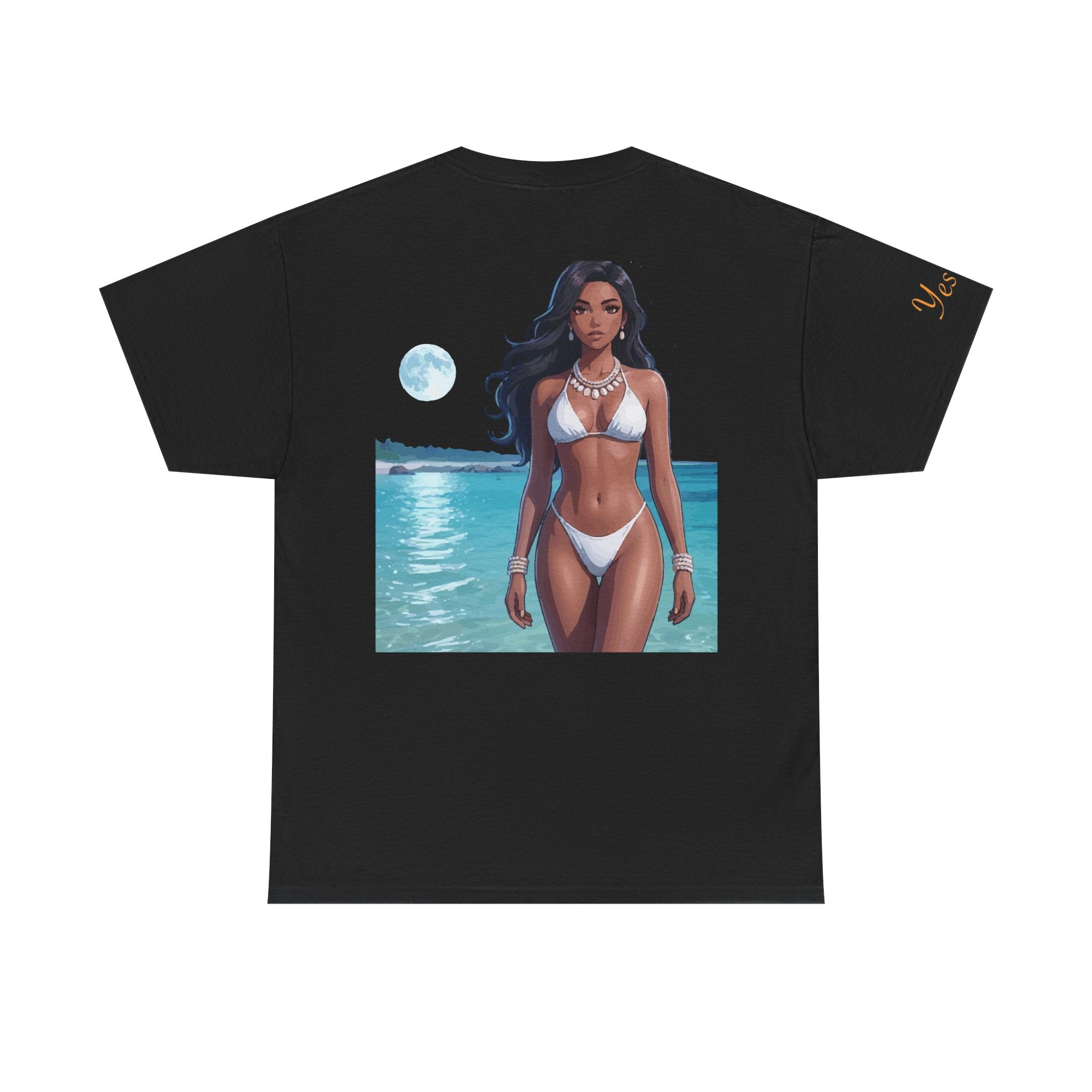 Under the Moon Light Yes Sir T-Shirt | Parental Advisory  for the Bearded