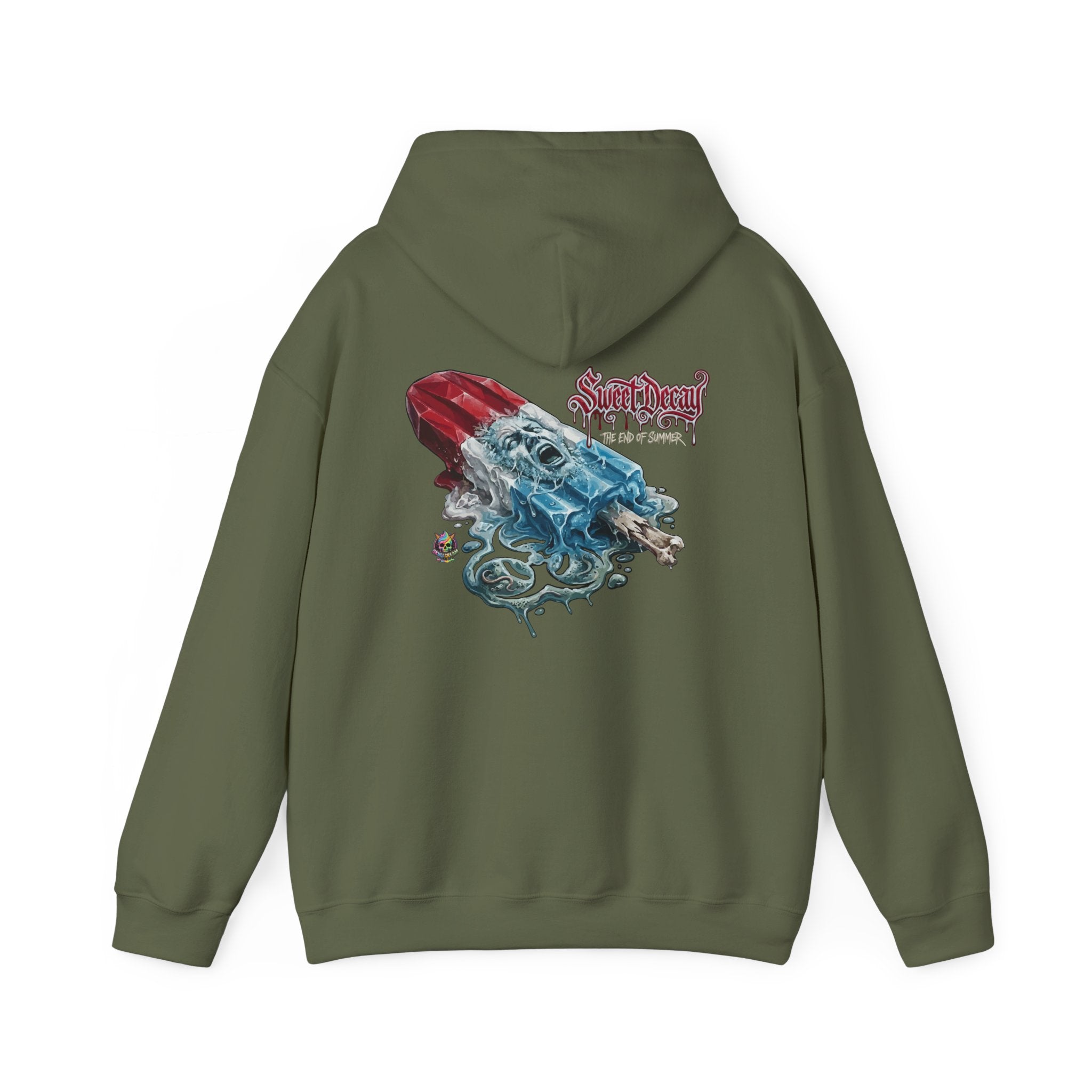 Skullcream Sweet Decay Hoodie |  Bomb Pop Warning Graphic