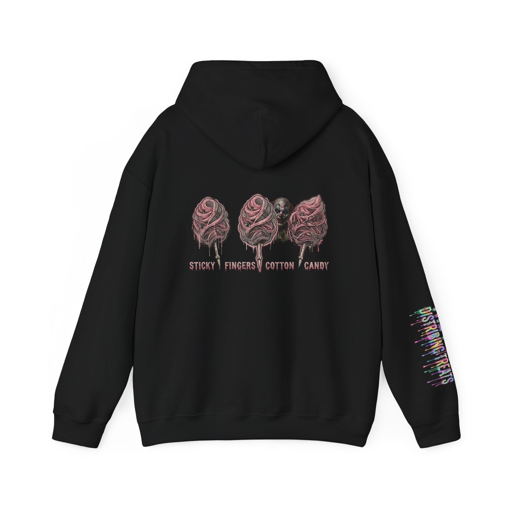 Cotton Candy Skullcream Hoodie — Sticky Fingers Band Graphic Pullover