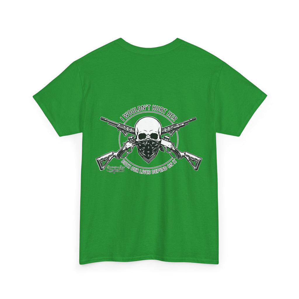 Protective Dad Lever Actions T-Shirt | Here’s Your Warning