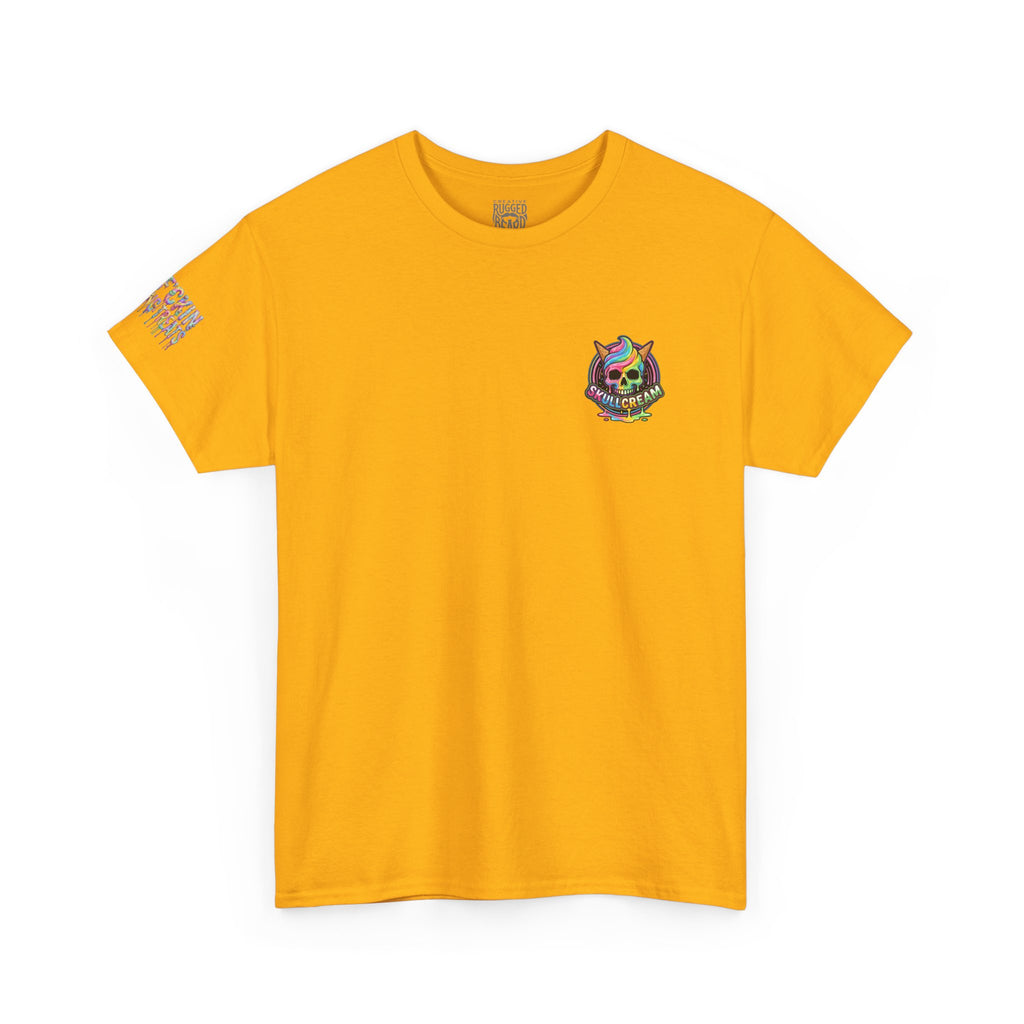 Cotton Candy Skullcream T Shirt — 'Sticky Fingers' Graphic T-Shirt